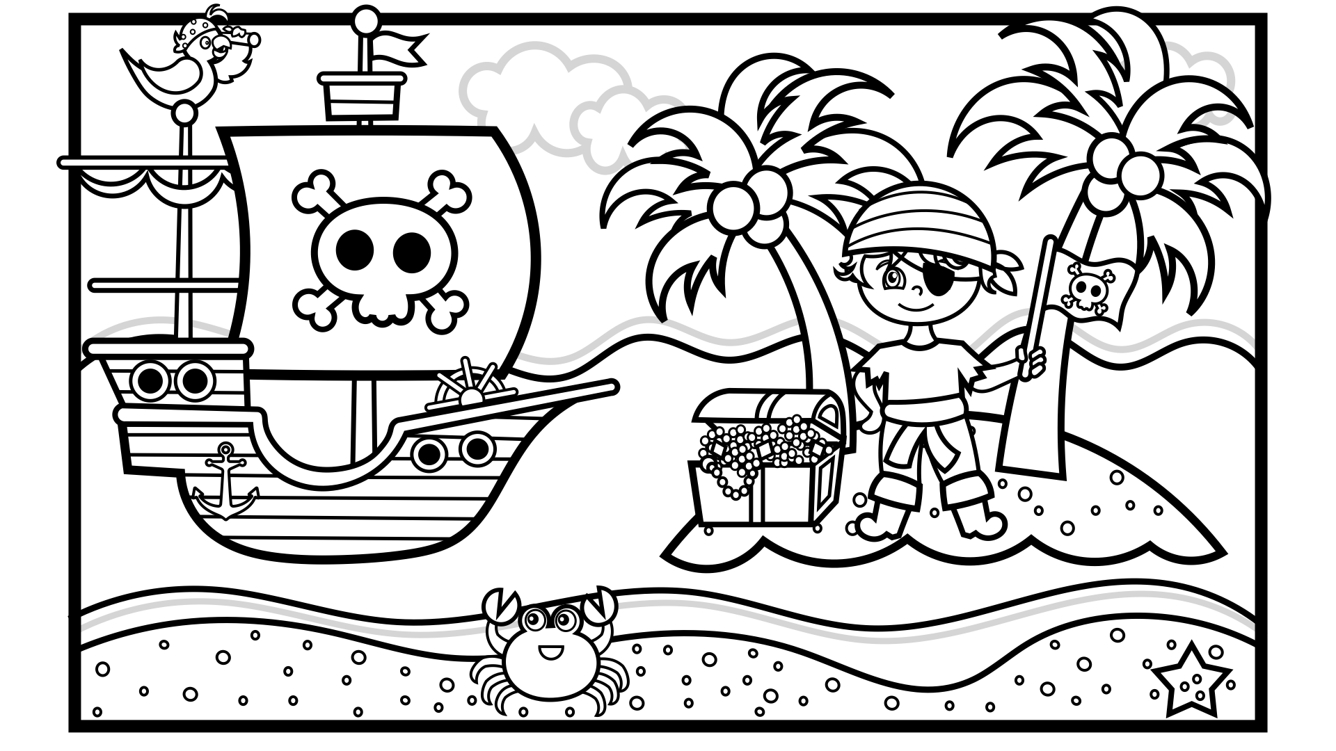 pirate coloring pages pirate coloring pages