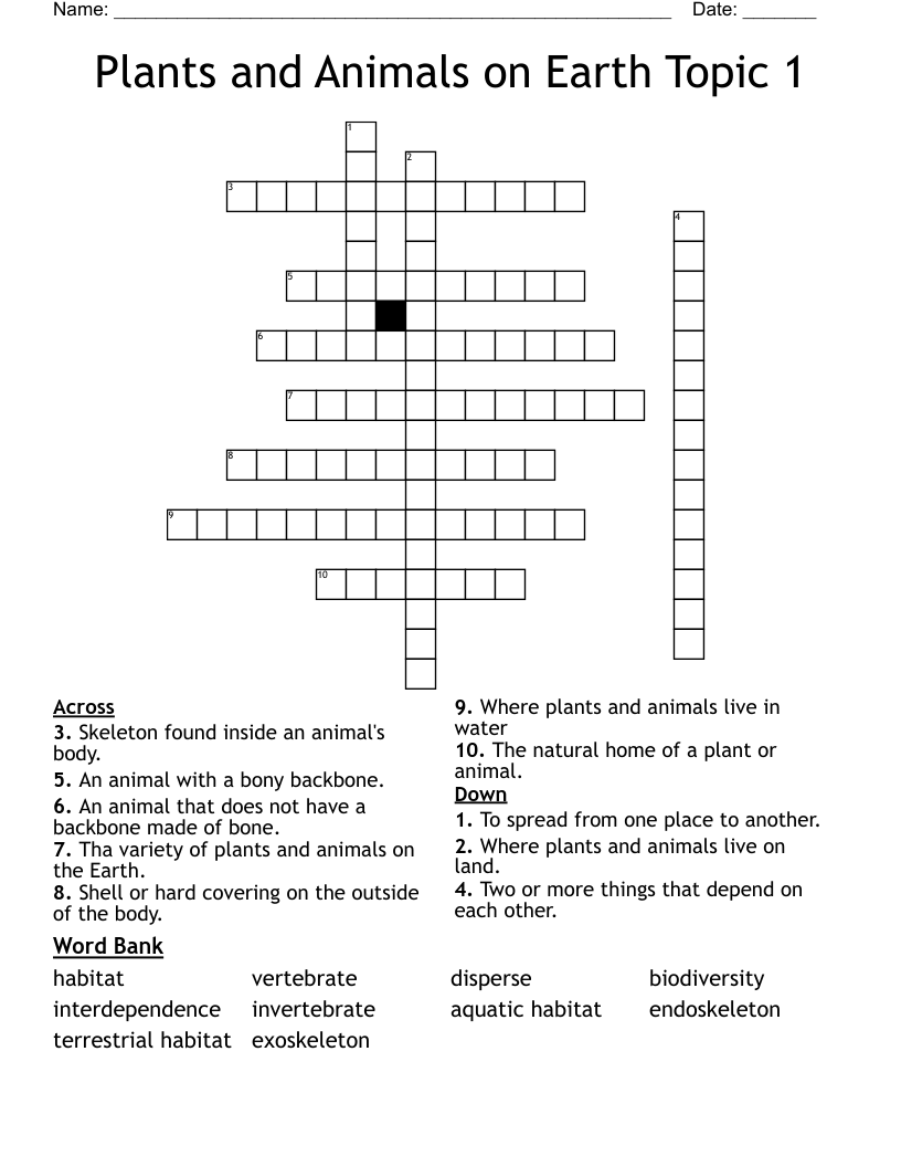hard headed animal crossword clue