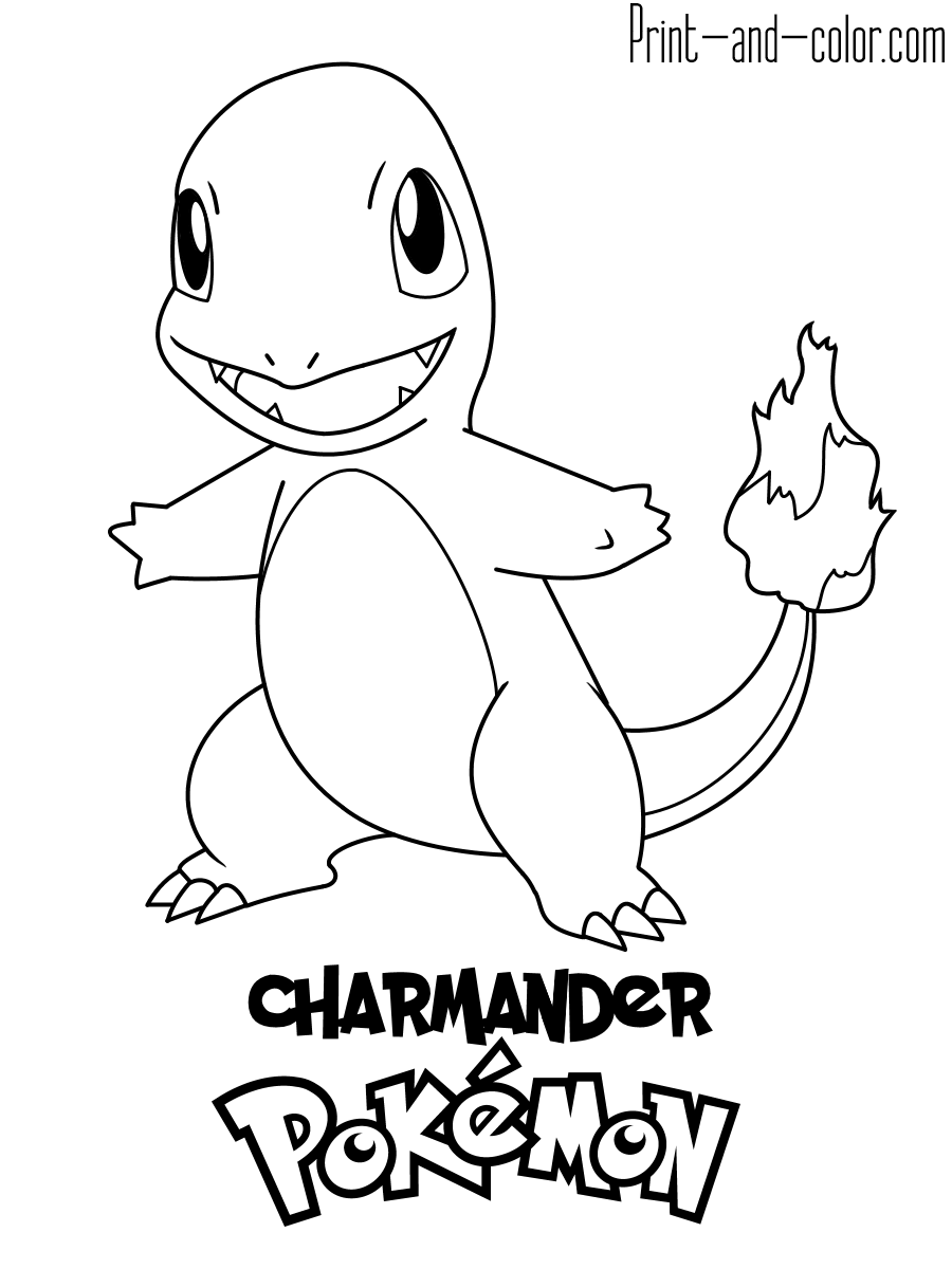Pokemon Coloring Pages Print And Color
