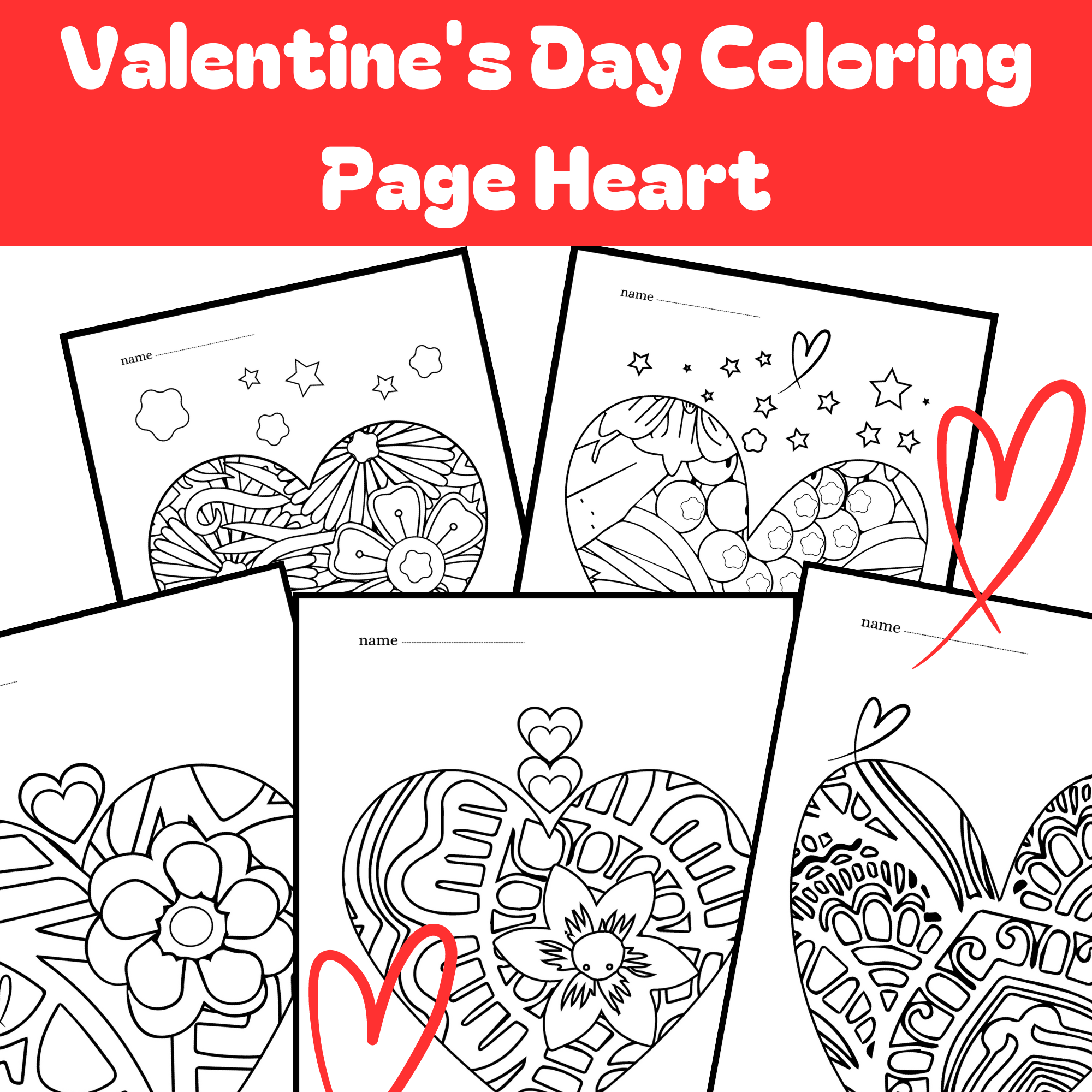 Pop Art Valentine s Day Coloring Page Heart Made By Teachers Pop Art Valentine s Day Coloring Page Heart Made By Teachers