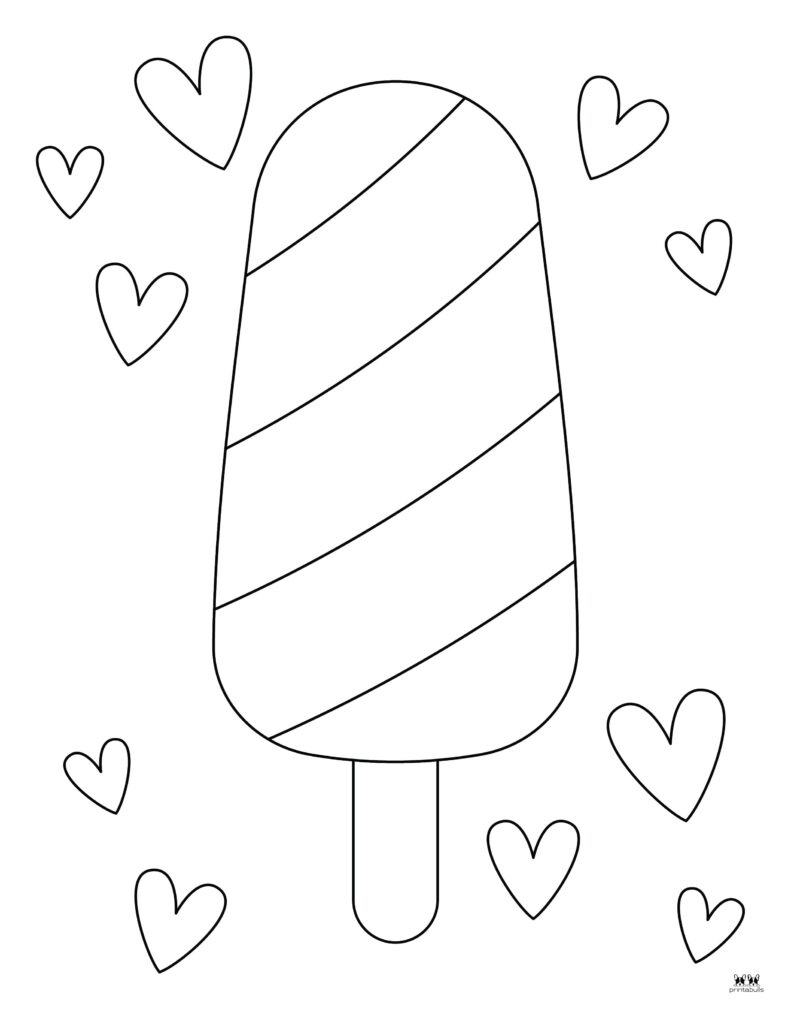 popsicle coloring pages popsicle coloring pages