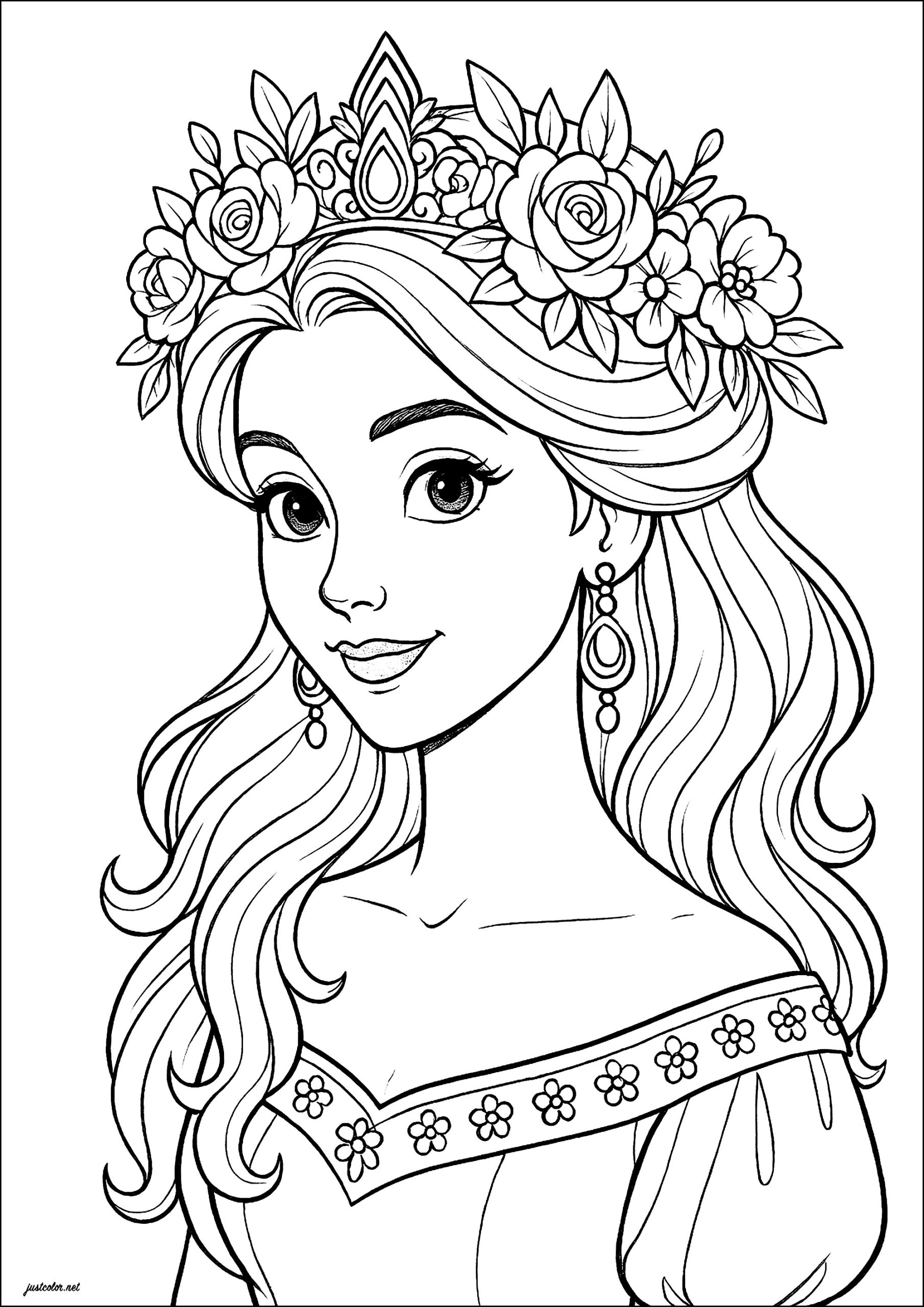 disney princesses coloring pages disney princesses coloring pages