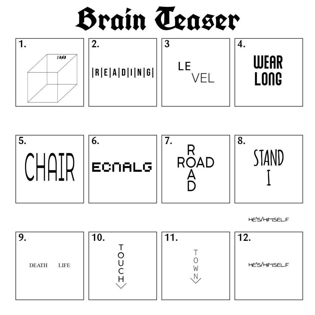 Printable Brain Games For Seniors Printable Party Favors