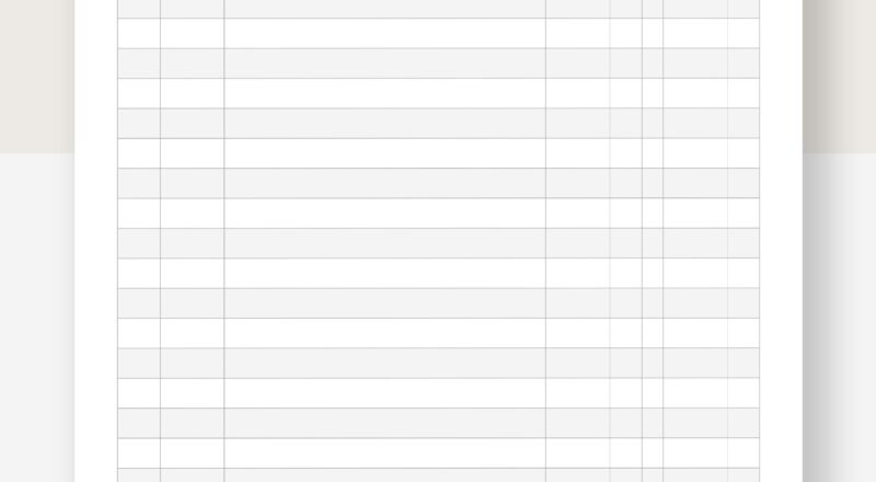 Printable Checkbook Register PDF File Prints On 8 1 2 X 11 Inch Paper Etsy