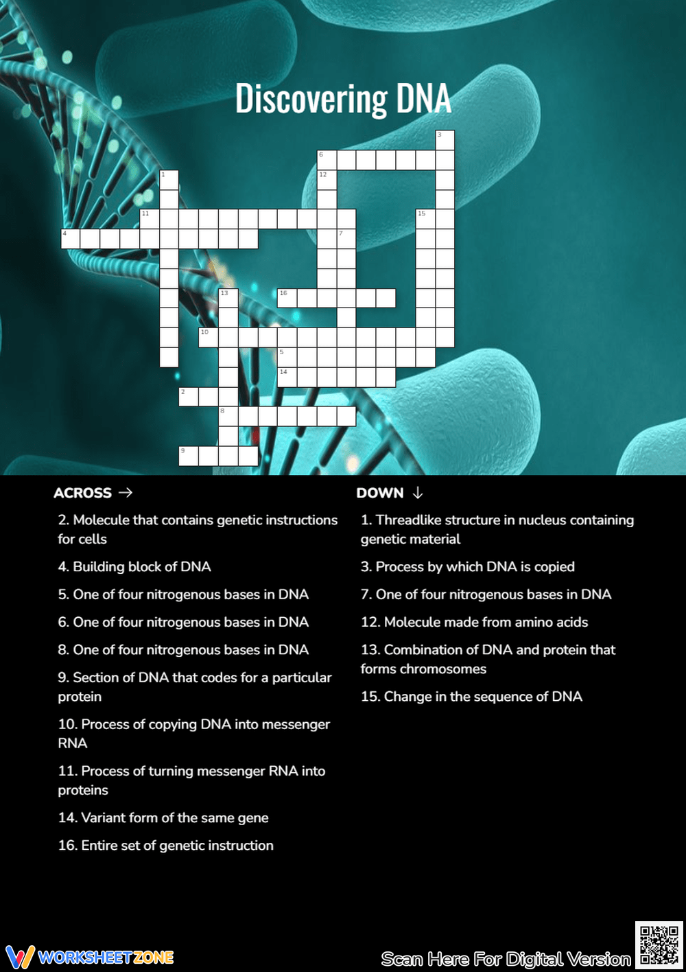 gene variant crossword gene variant crossword