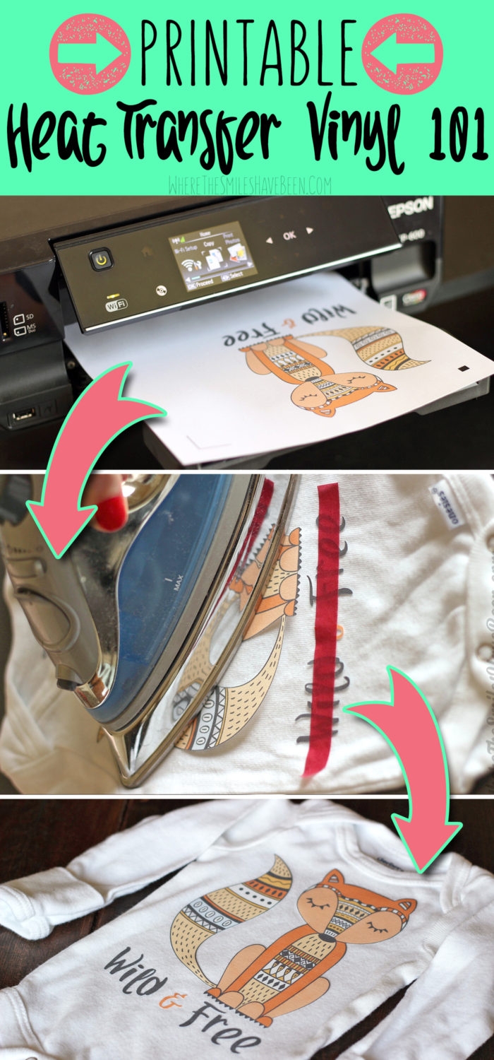 Printable Heat Transfer Vinyl 101 Learn About All The Basics 