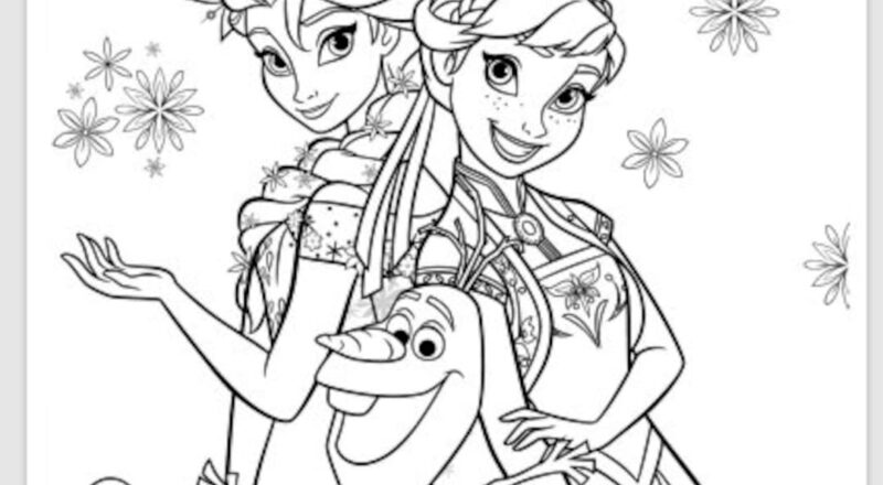 Printable Princess Coloring Pages 70 Pages Etsy