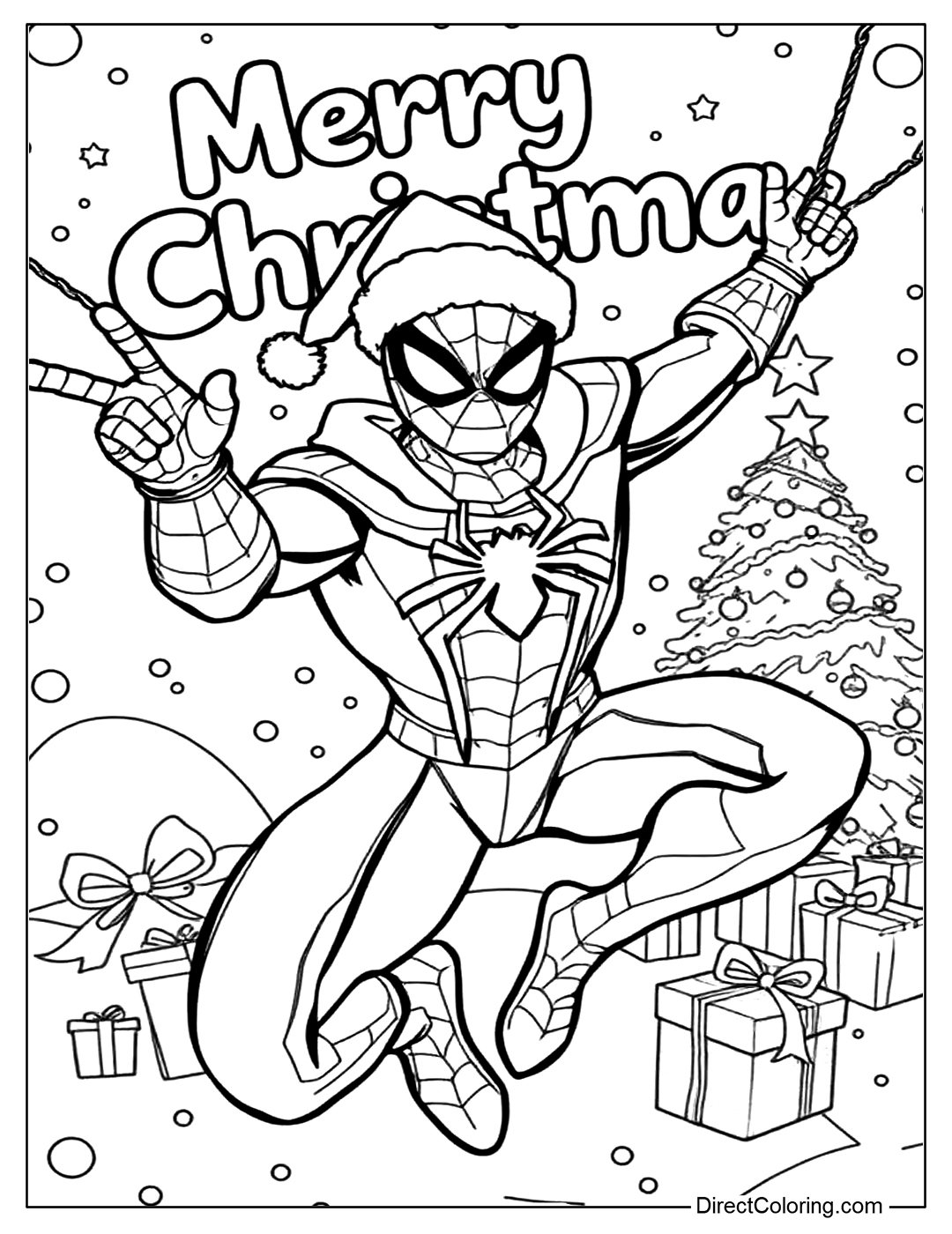 spider man coloring pages