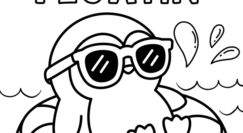 Printable Summer Coloring Pages Crafty Morning