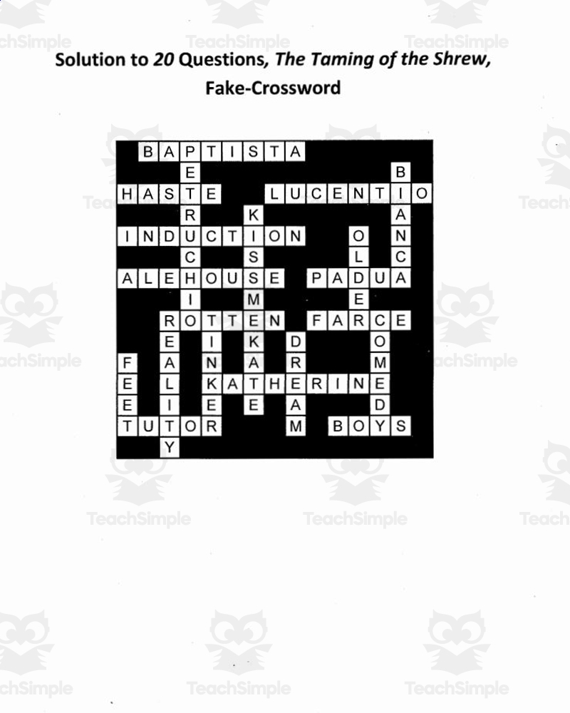 fake crossword clue