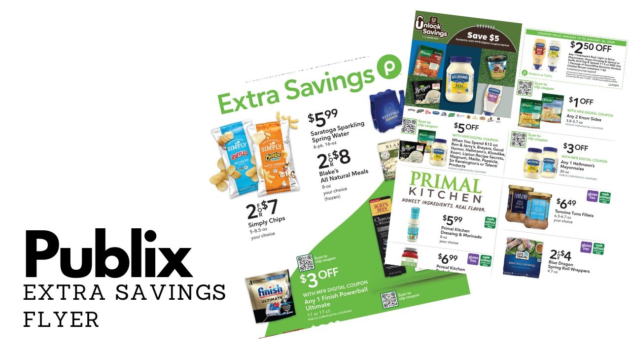 Publix Extra Savings Flyer 1 13 1 26 Southern Savers Publix Extra Savings Flyer 1 13 1 26 Southern Savers