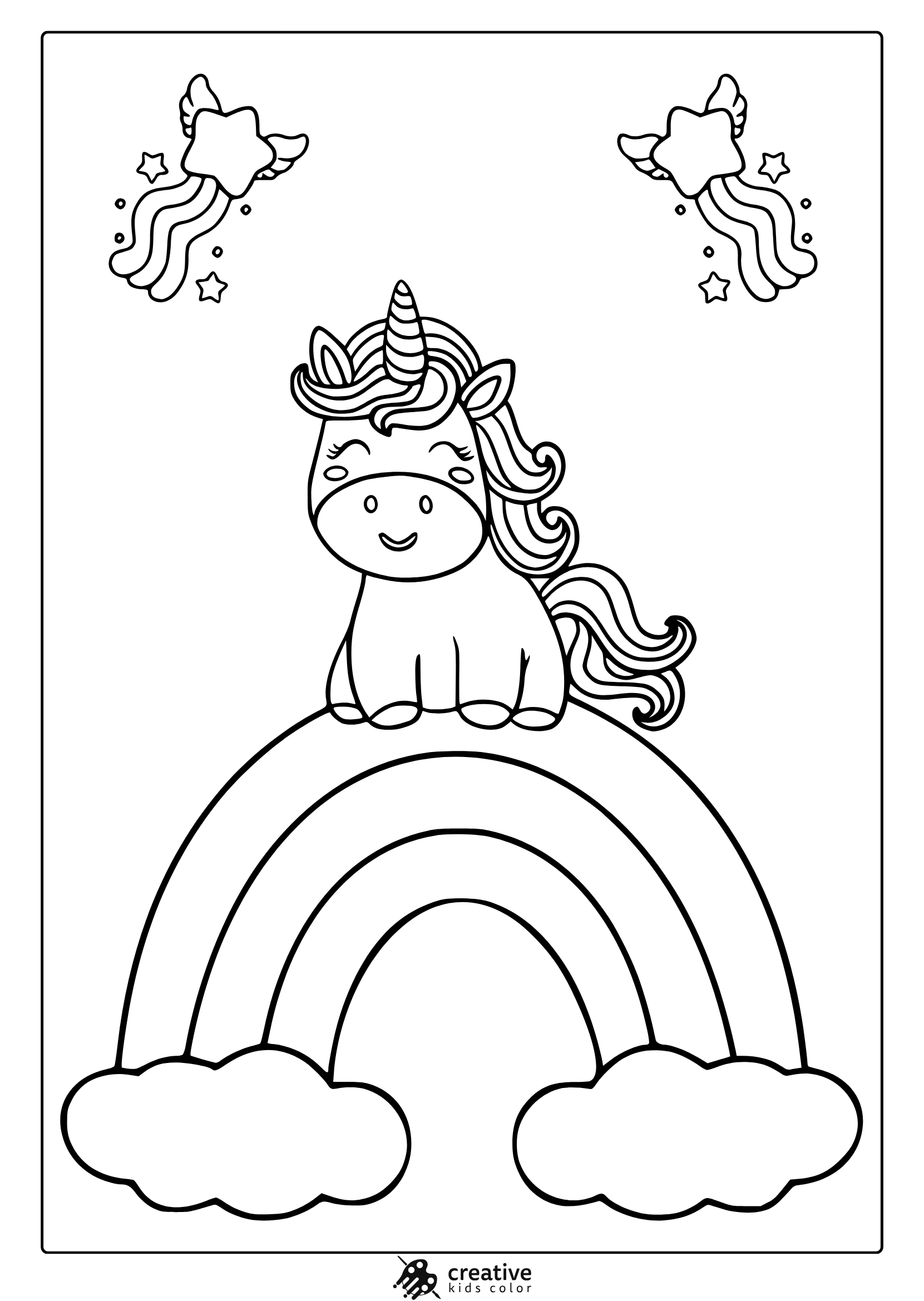 Rainbow Coloring Pages Free Printable PDFs Rainbow Coloring Pages Free Printable PDFs