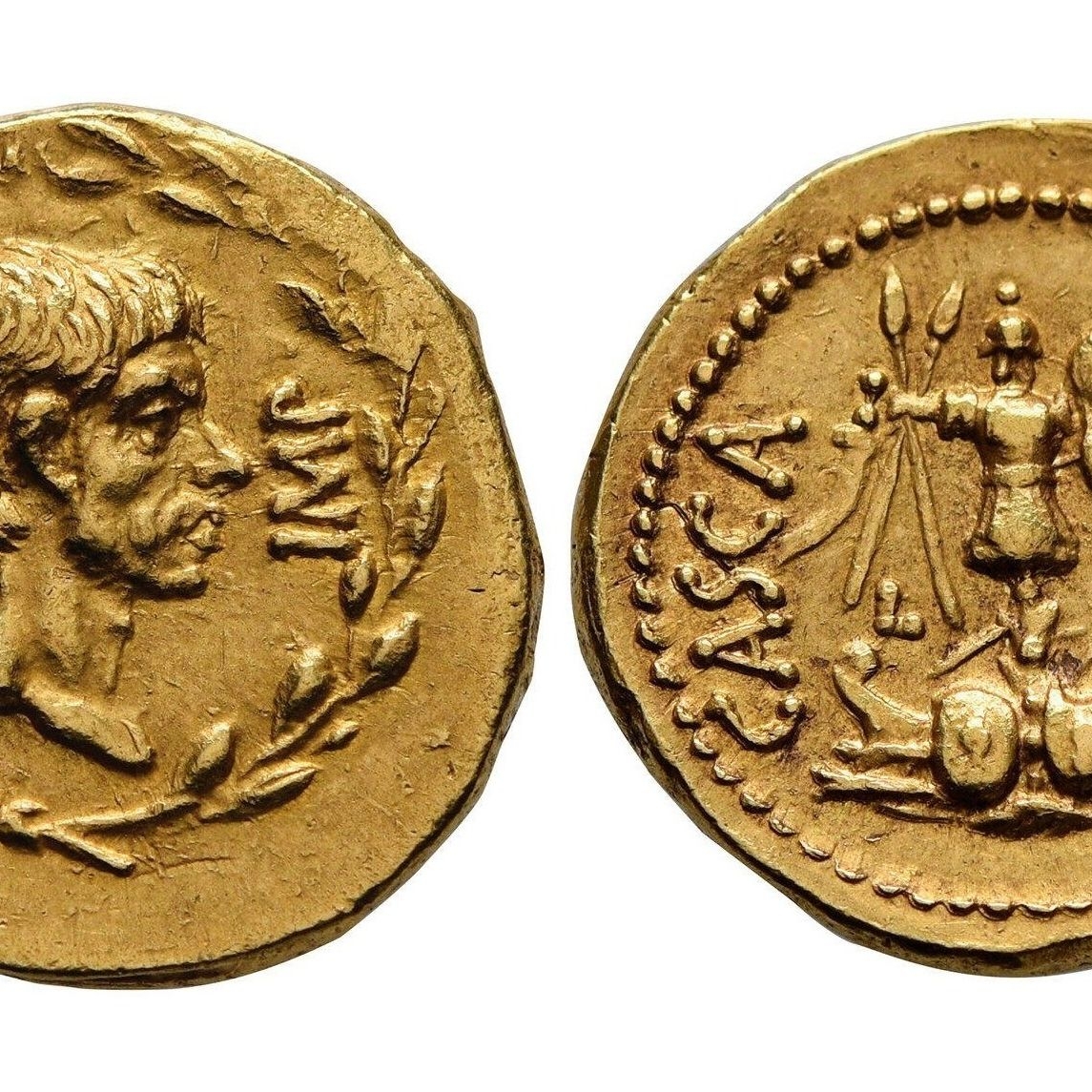 Rare Gold Brutus Coin Minted After Julius Caesar s Murder Is Up For Auction Live Science