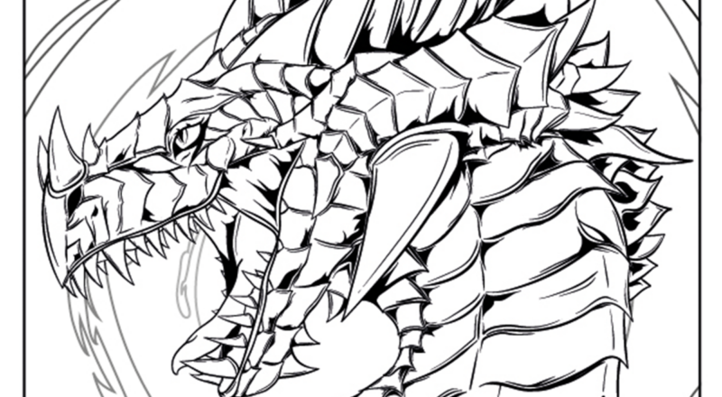 Realistic Dragon Coloring Pages Kids Activities Blog
