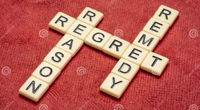 Regret Crossword Clue