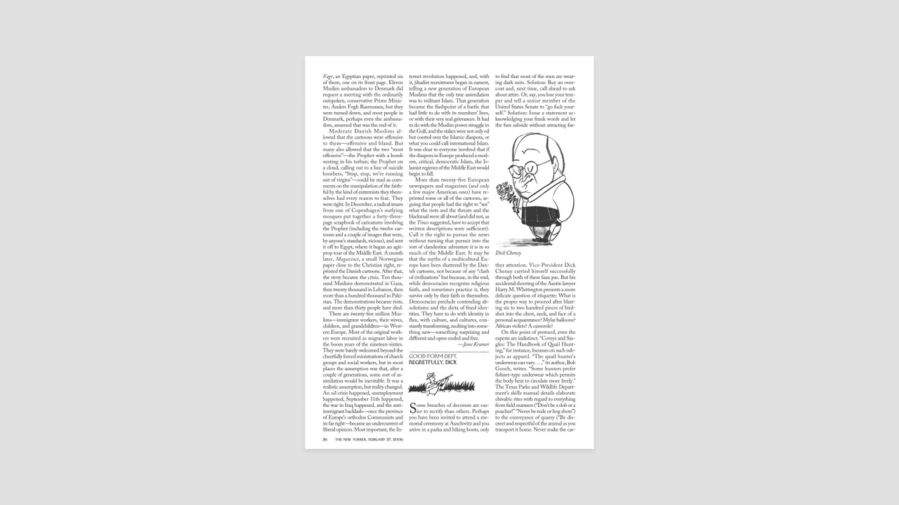 Regretfully Dick The New Yorker Regretfully Dick The New Yorker