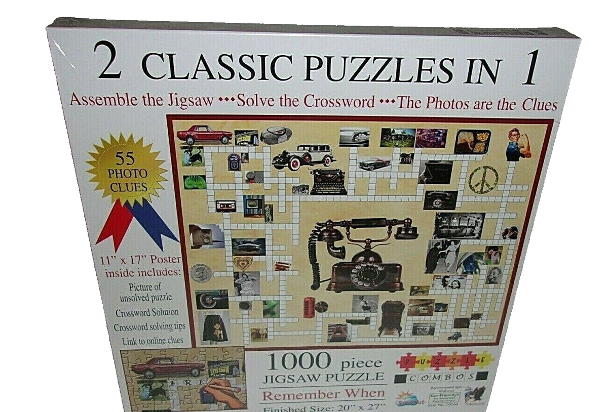 Remember When By Suns Out 2 In 1 Classic Puzzle 1000 Pc Sz 20 X 27 NEW FREE SHP EBay Remember When By Suns Out 2 In 1 Classic Puzzle 1000 Pc Sz 20 X 27 NEW FREE SHP EBay