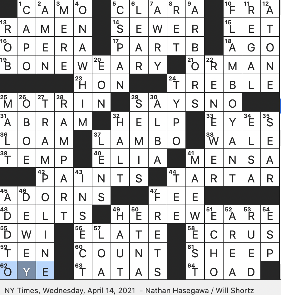 mensa for one nyt crossword mensa for one nyt crossword