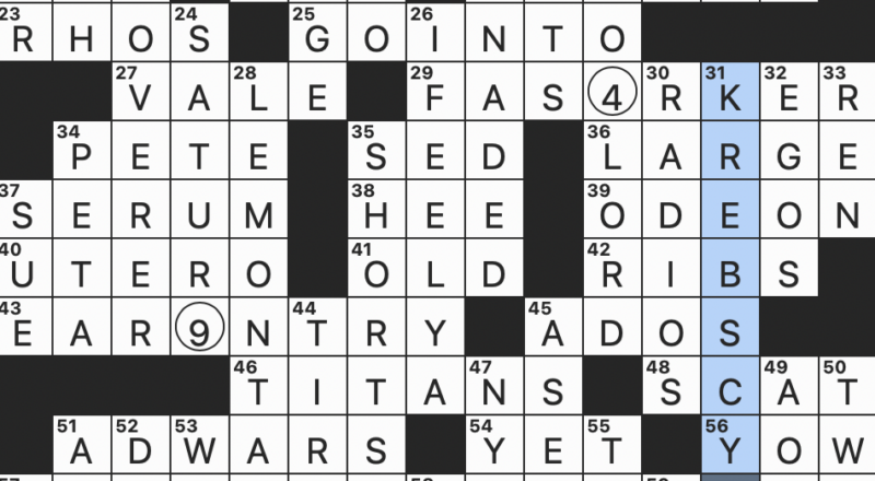 Rex Parker Does The NYT Crossword Puzzle Gloomy As An Atmosphere THU 11 27 25 Essential Biochemical Process That Releases Energy In Cells Anno Domini Period Feature Of A Mountain