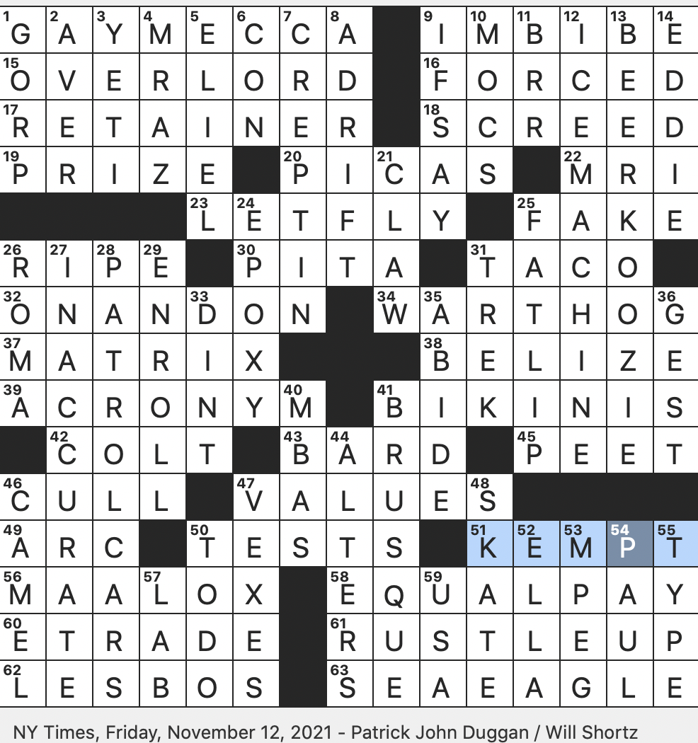 greek x crossword clue