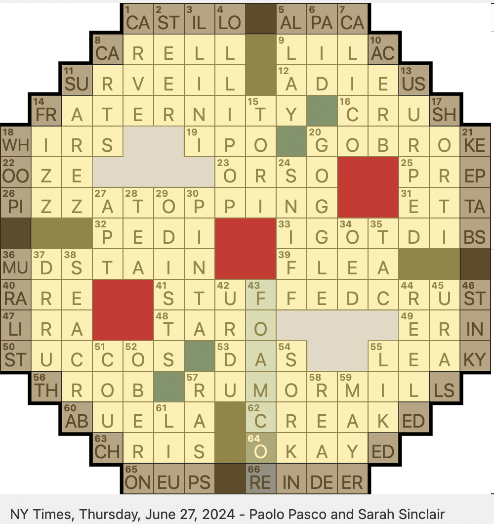 smoky mexican spirit crossword clue