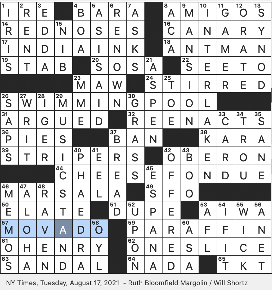 italian wine region crossword clue