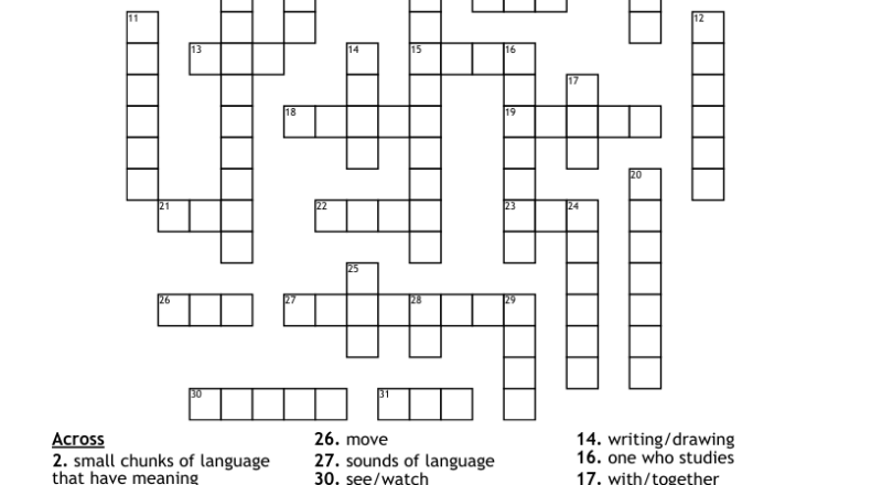 Root Words Prefixes Crossword WordMint