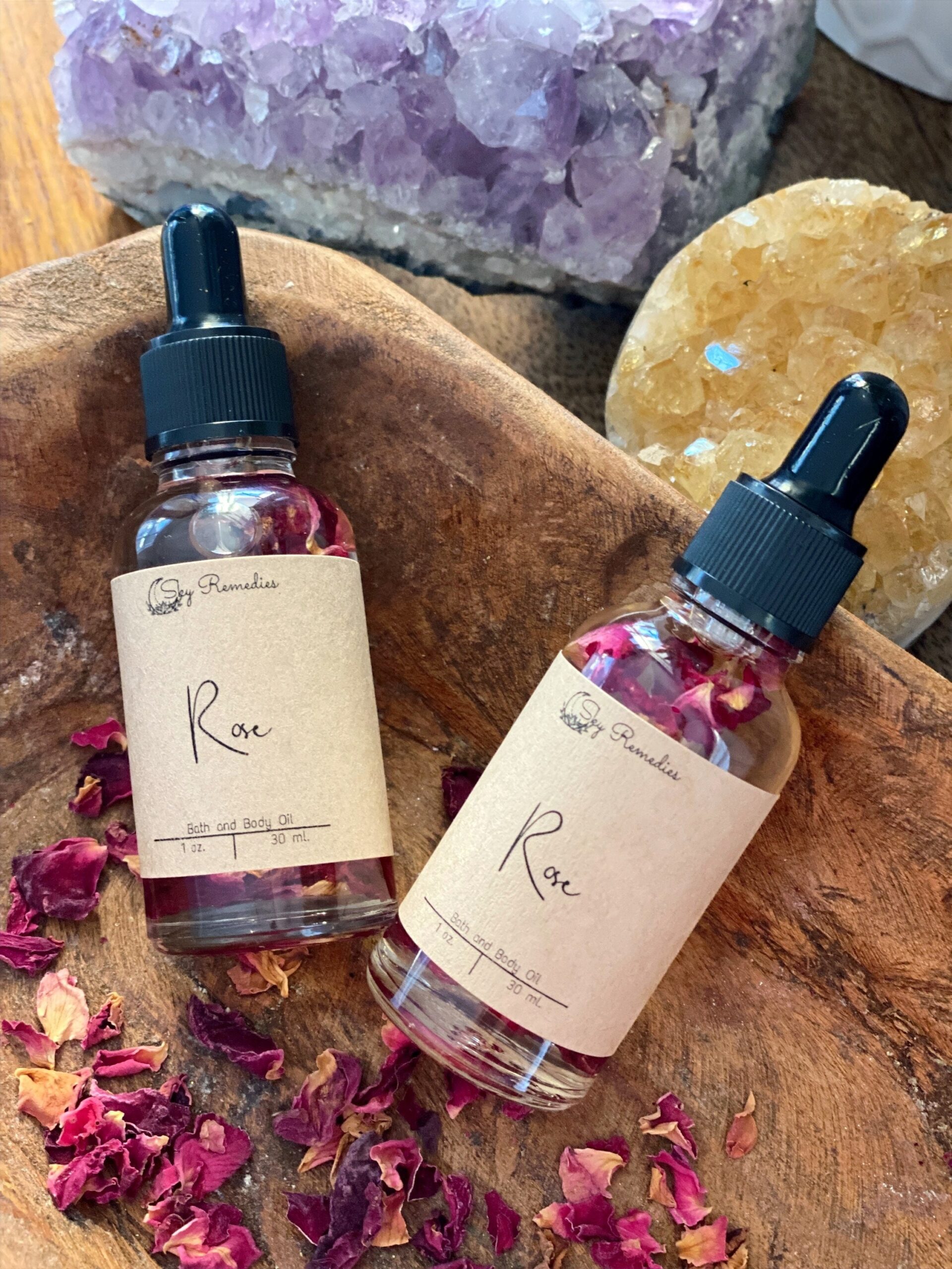 Rose Oil Bath And Body Oil Ritual Oil Heart Chakra Oil Meditation Oil Massage Oil Anointing Oil Etsy