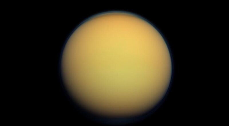 Saturn s Hazy Moon Titan Holds Clues About Life s Origins Space