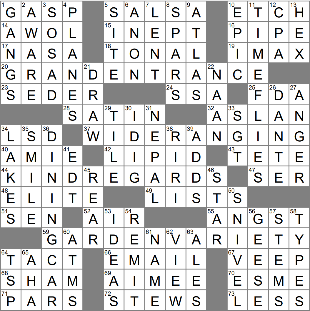 cuban dance crossword clue