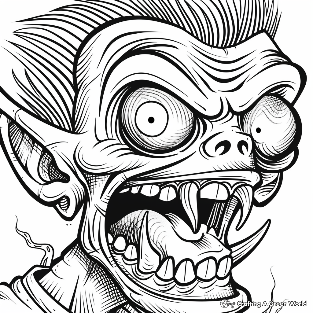 monster coloring pages