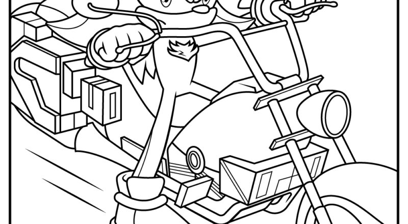 Shadow Sonic The Hedgehog Coloring Pages 22 Free Printables