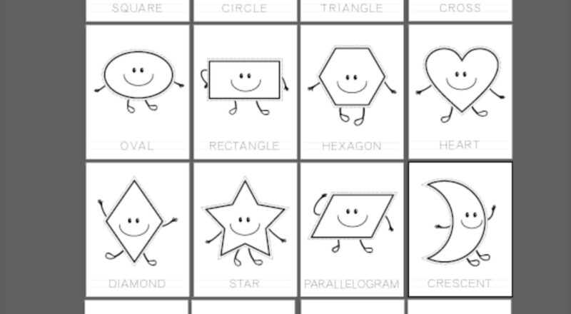 Shapes Printable Coloring Pages Worksheets For Kids Learning Shapes Homeschool Printable Presch Made By Teachers