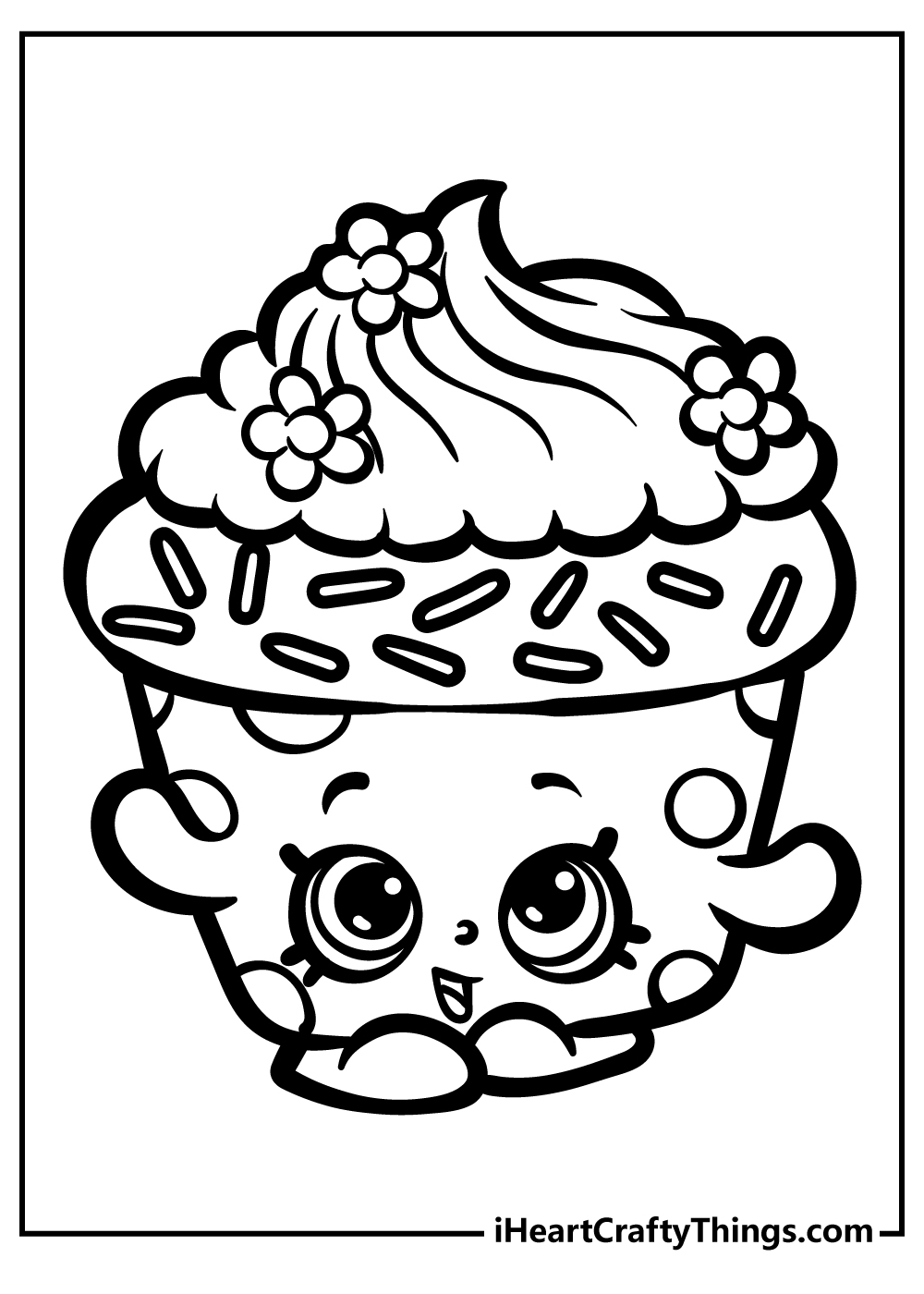 Shopkins Coloring Pages 45 Free Printables 