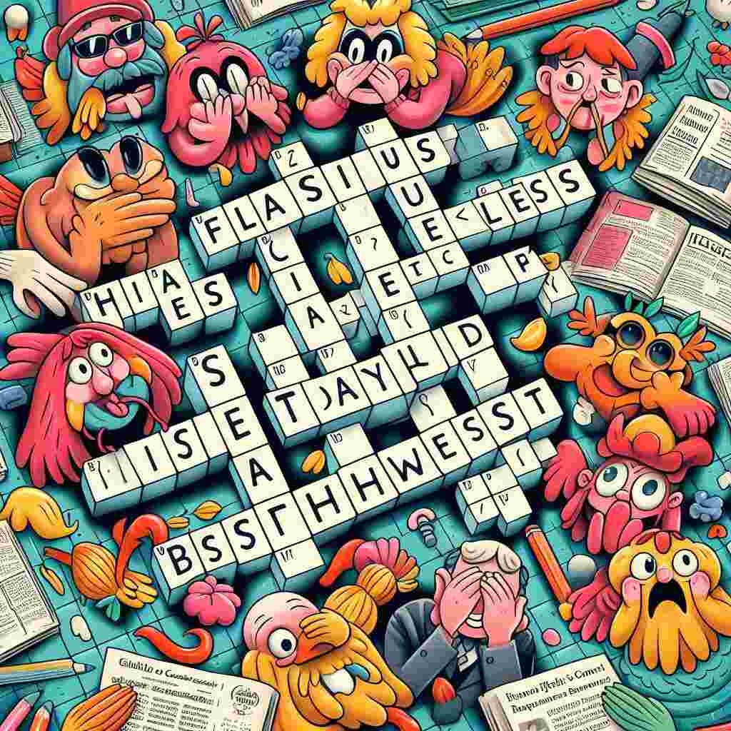 Showing More False Bashfulness Crossword