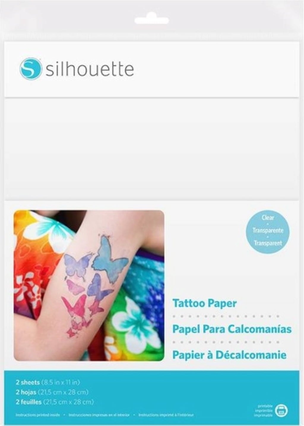 Silhouette Printable Tattoo Paper 3DJake International