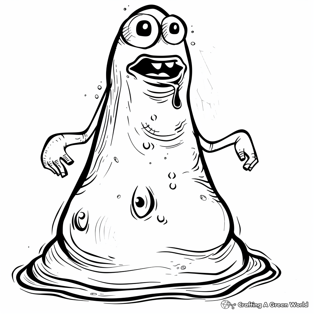 Silly Monster Coloring Pages Free Printable 