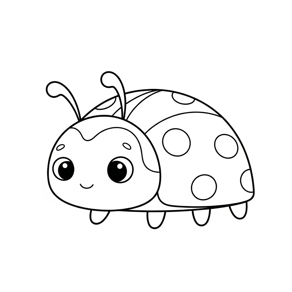 Simple Friendly Ladybug Coloring Page For Toddlers AI Art Generator Easy Peasy AI Simple Friendly Ladybug Coloring Page For Toddlers AI Art Generator Easy Peasy AI