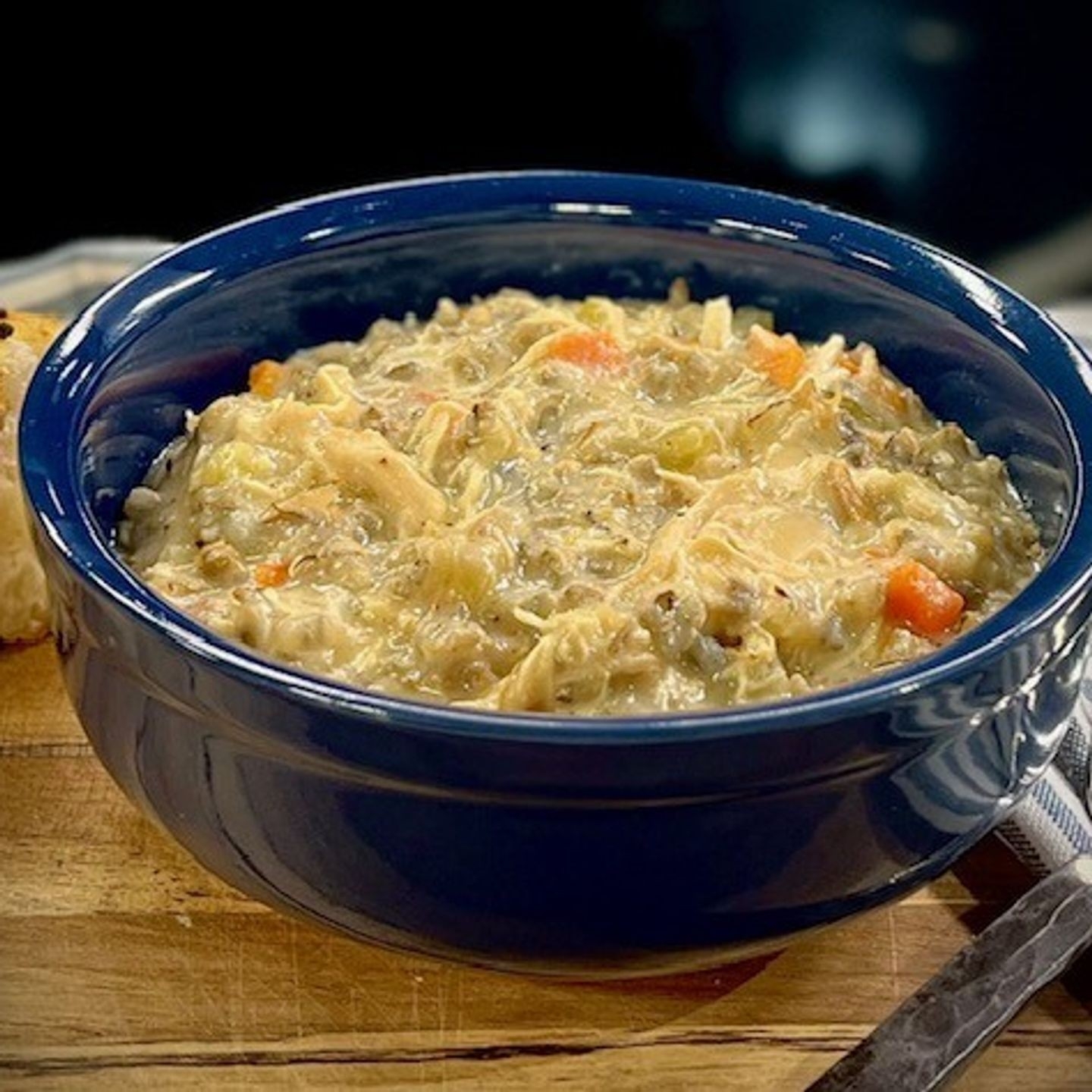 Slow Cooker Creamy Chicken And Wild Rice Soup Slow Cooker Creamy Chicken And Wild Rice Soup