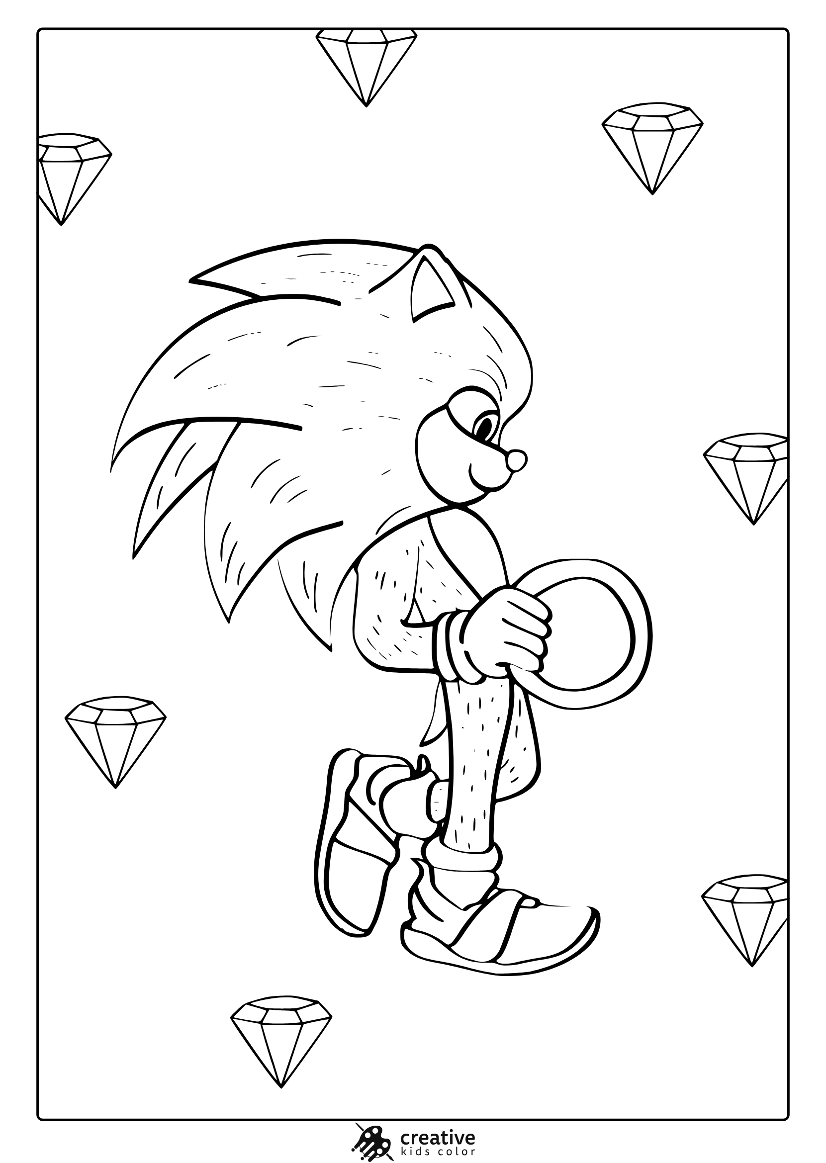 Sonic Coloring Pages Free Printable PDFs Sonic Coloring Pages Free Printable PDFs