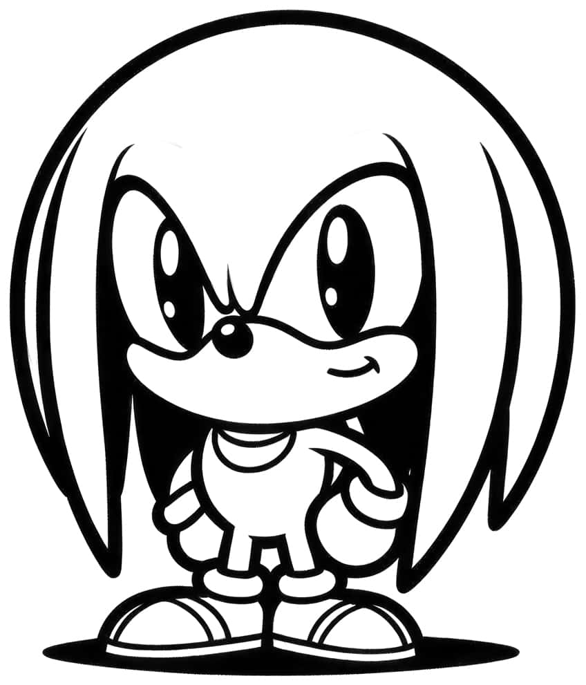 printable sonic the hedgehog coloring pages