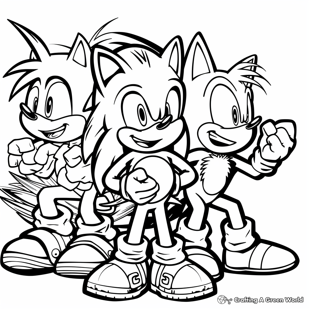 Sonic The Hedgehog Movie Coloring Pages Free Printable Sonic The Hedgehog Movie Coloring Pages Free Printable