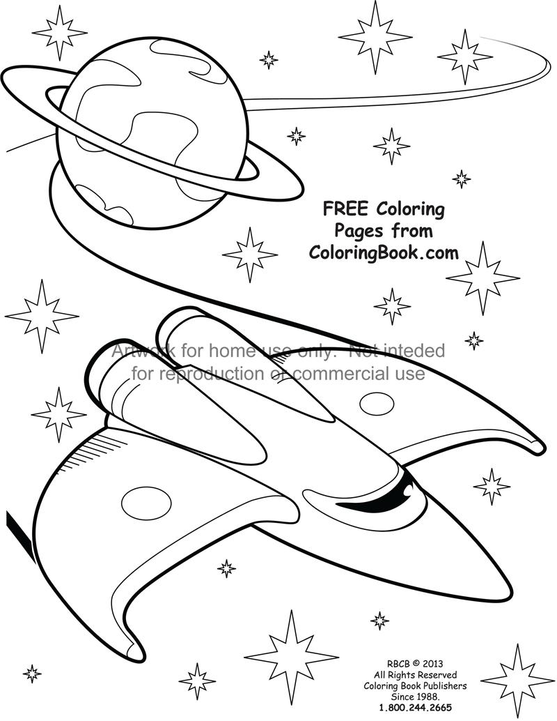 Space Coloring Page ColoringBook Really Big Coloring Books 
