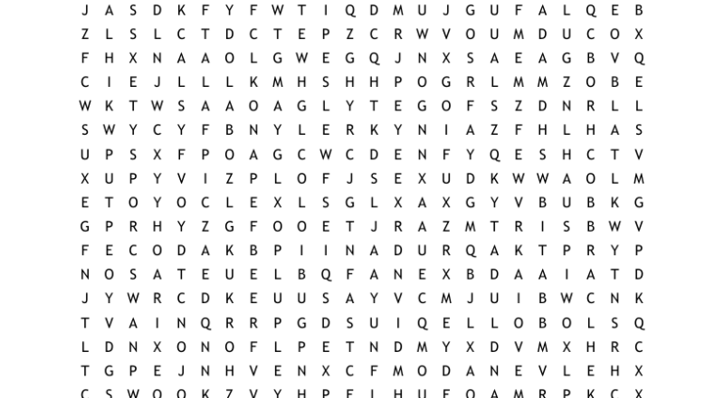 Spanish Animals Word Search WordMint