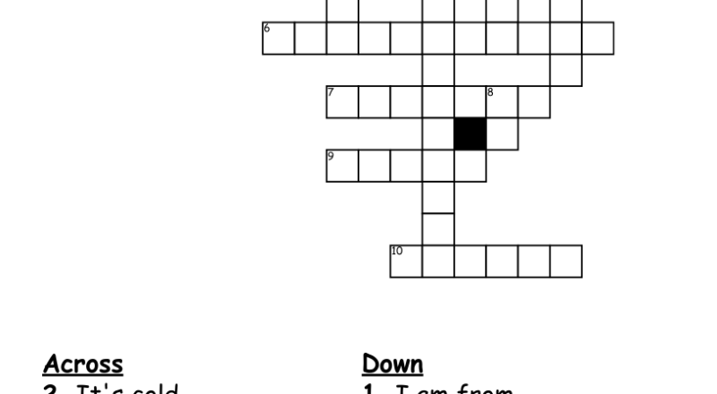 Spanish Translations No Spaces Crossword WordMint
