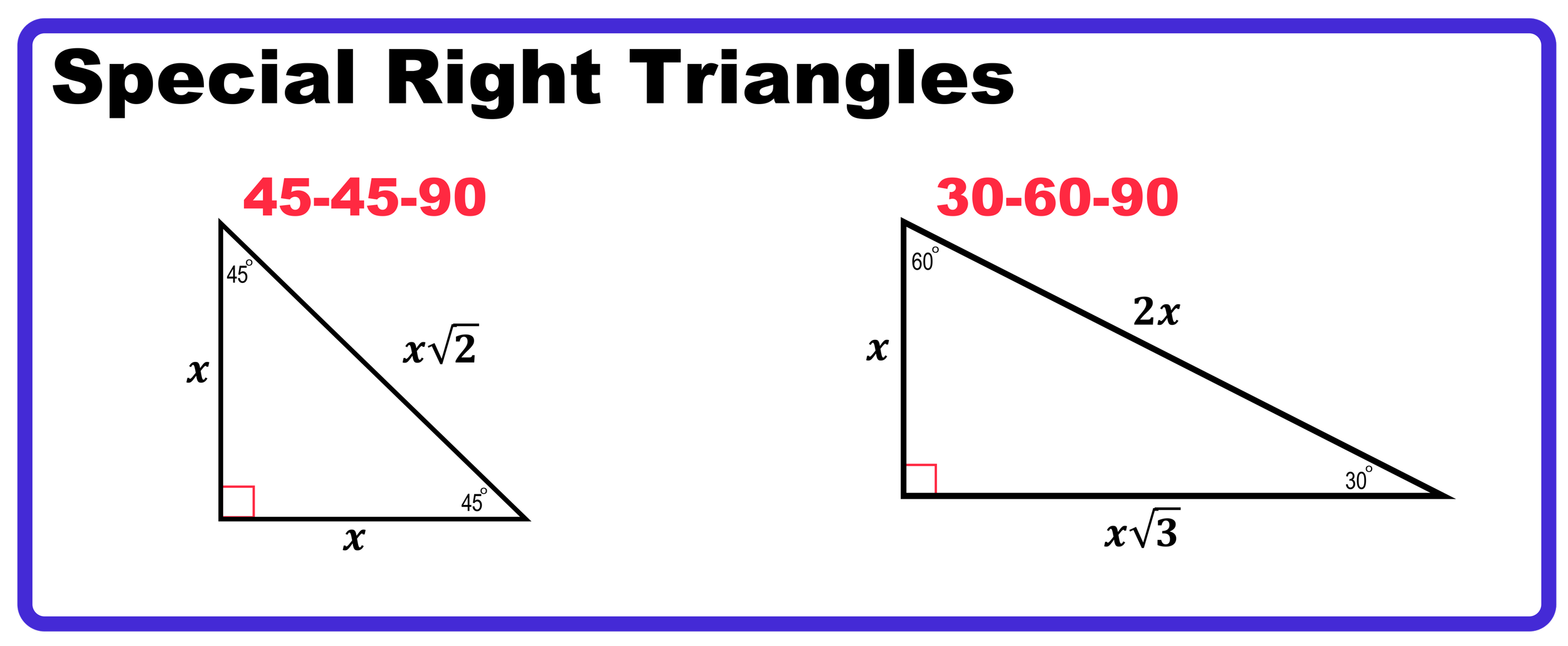 worksheet special right triangles worksheet special right triangles