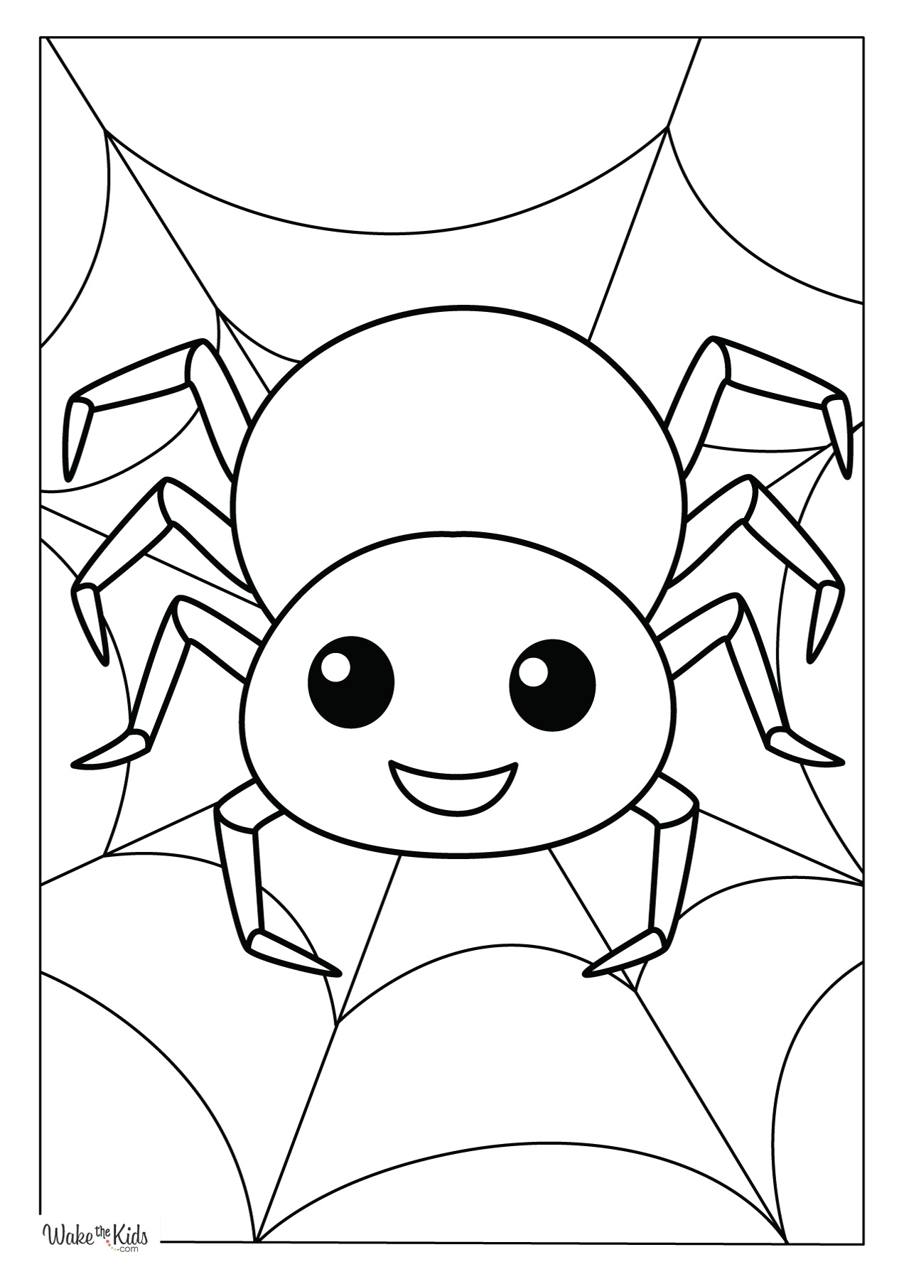 Spider Coloring Pages Free Printable PDFs WakeTheKids Spider Coloring Pages Free Printable PDFs WakeTheKids
