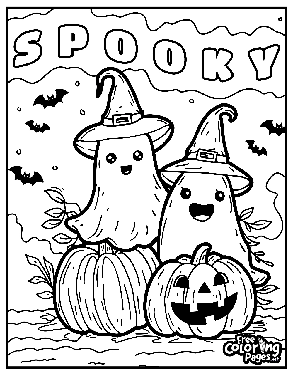 halloween coloring pages