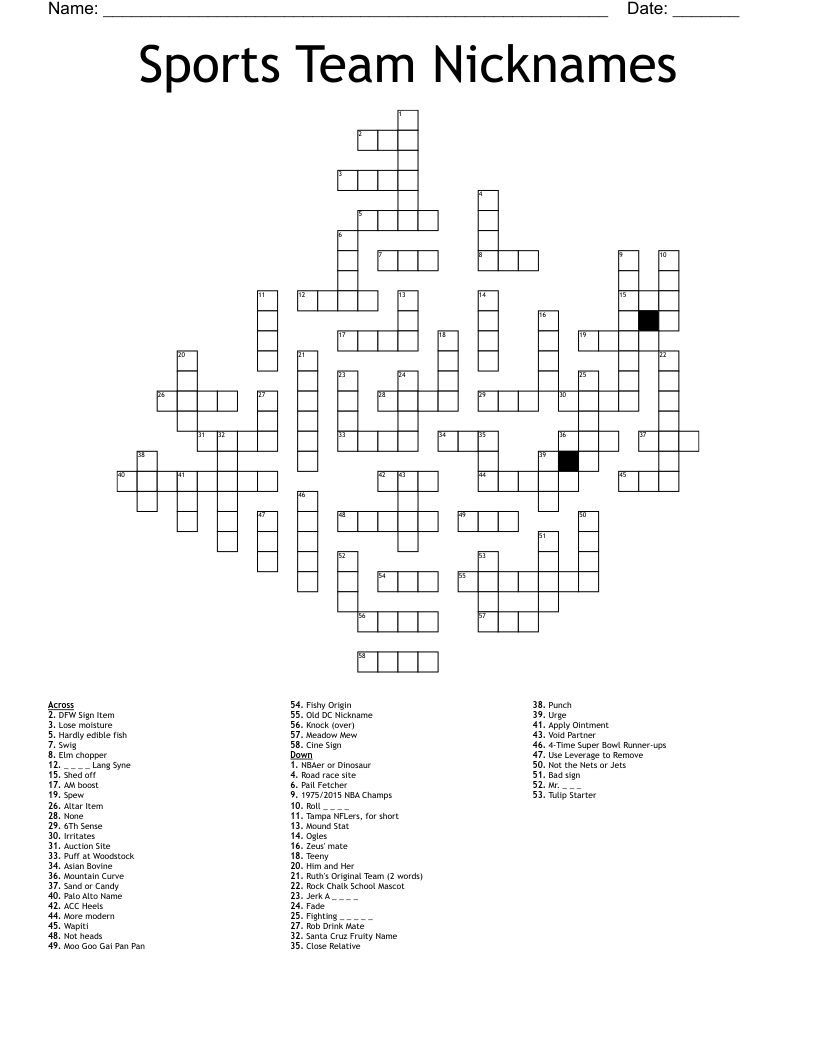 nickname crossword clue