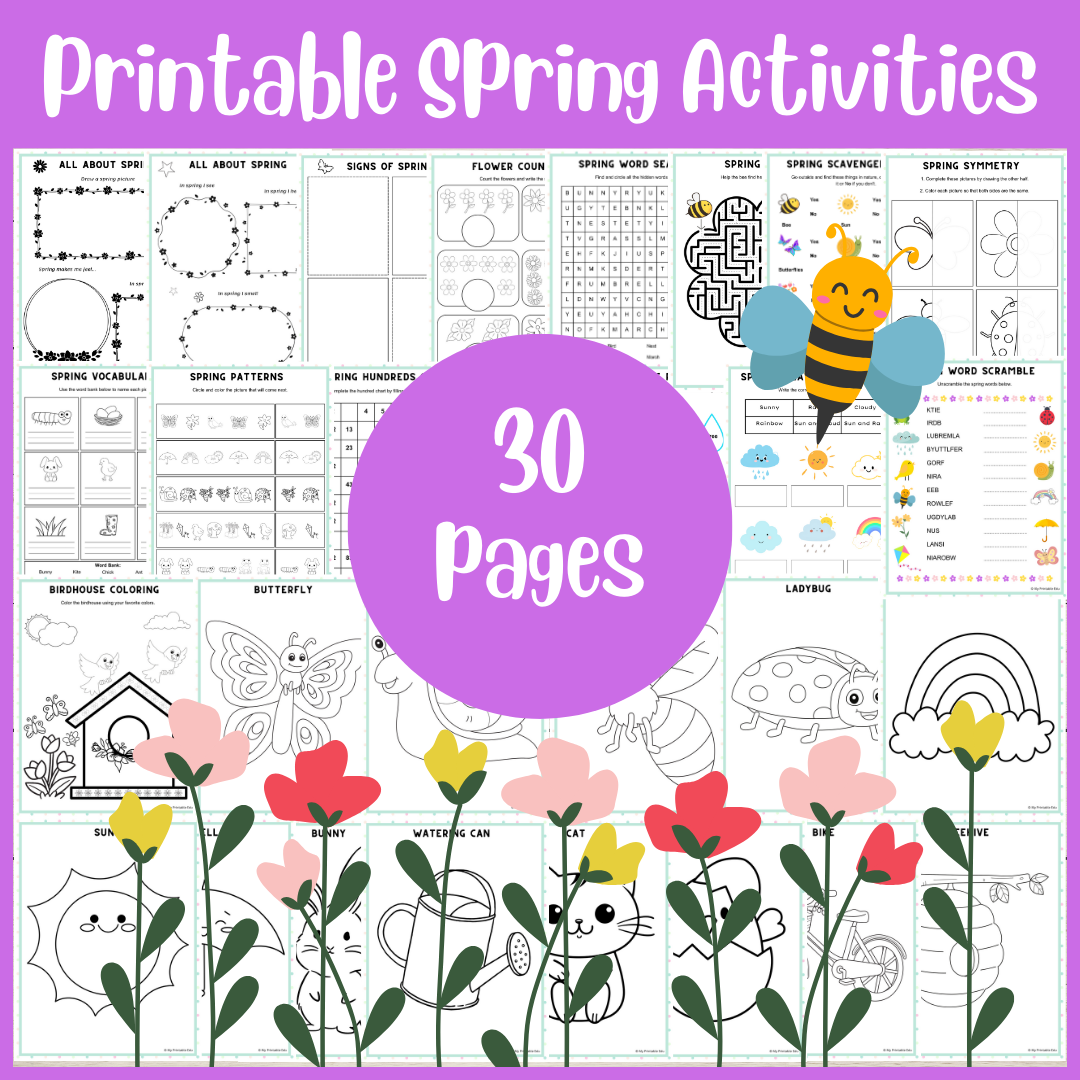 Spring Activities Spring Fun Spring Worksheets Spring Activity Packet Made By Teachers Spring Activities Spring Fun Spring Worksheets Spring Activity Packet Made By Teachers